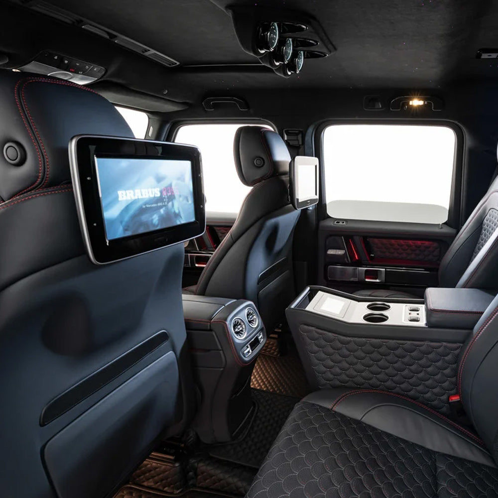 Bucket seat-system med midtkonsoll