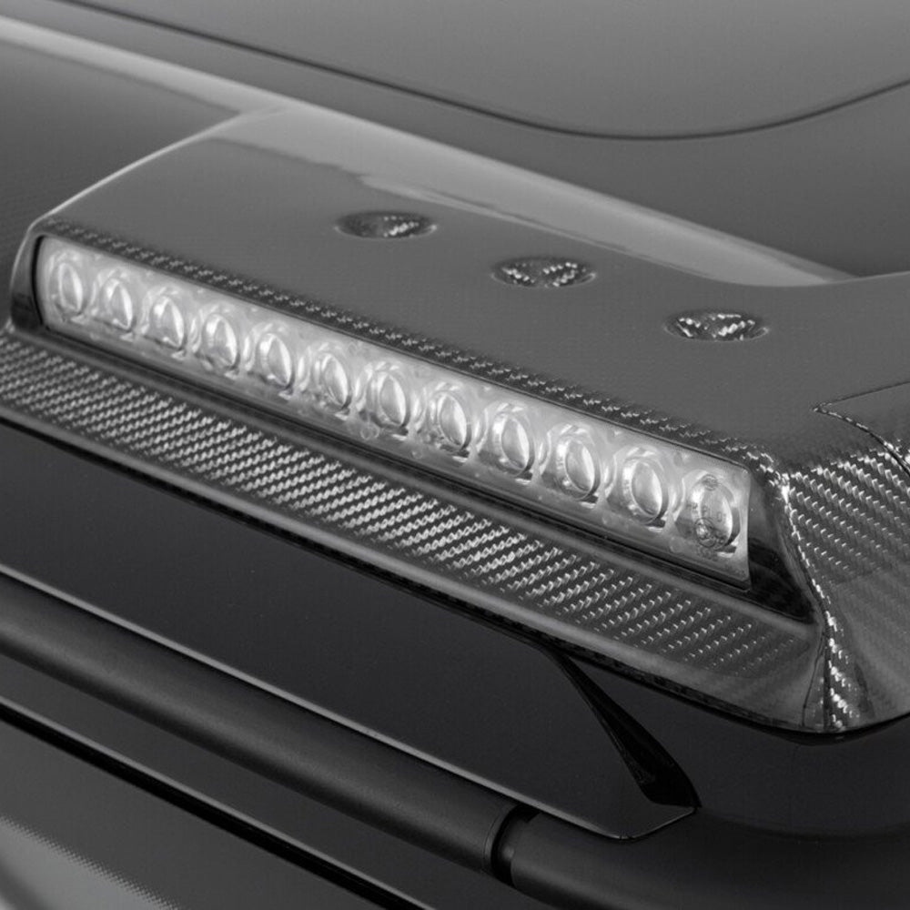 Takmontert lykteholder i karbon