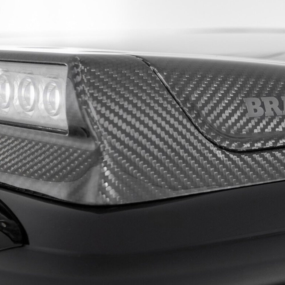 Takmontert lykteholder i karbon