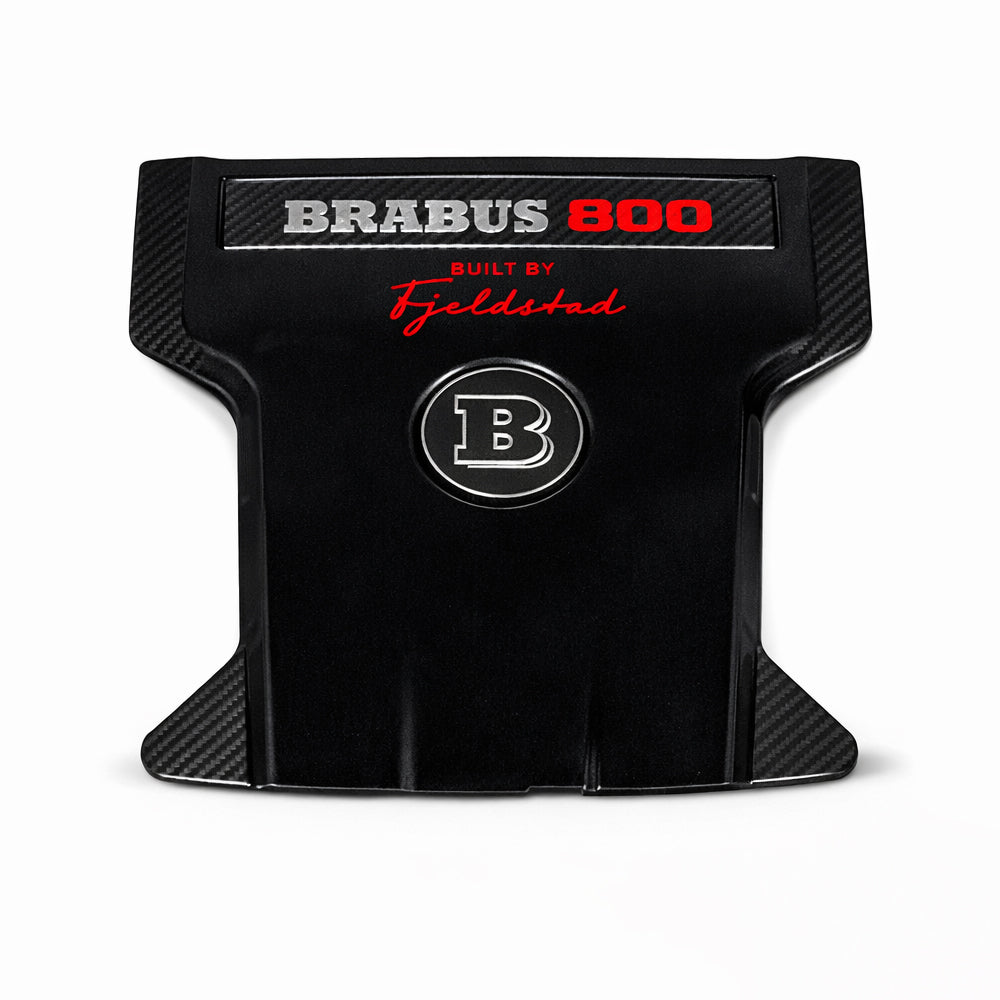 Brabus Motordeksel med Fjeldstad-signatur