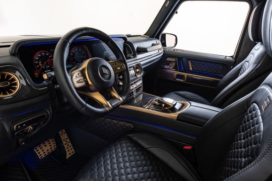 BRABUS Black & Gold Style-interiør